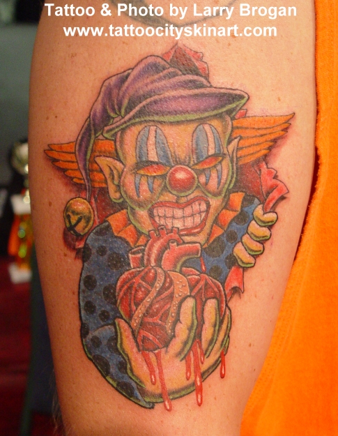 Looking for unique Sci Fi tattoos Tattoos Clowning around and ripped your 
