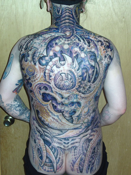 Guy Aitchison Don McDonald collaborative tattoo