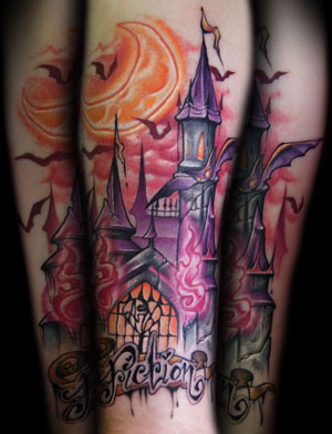 castle tattoo