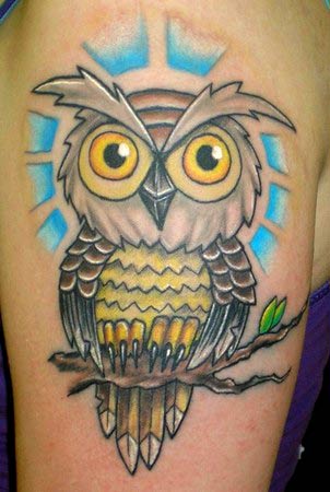 Owl Tattoo TattooNOW