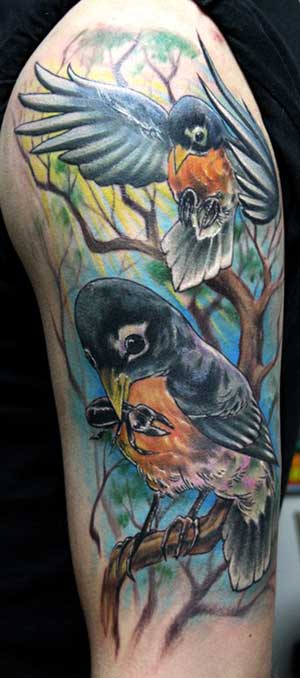 robins tattoo