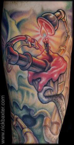 Steampunk Tattoo Nick Baxter