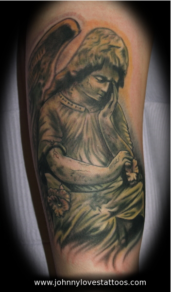 Religious Angel Tattoos,