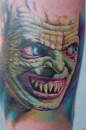 Heart Studios Tattoos Realistic Steveaposs Scary Monster Face