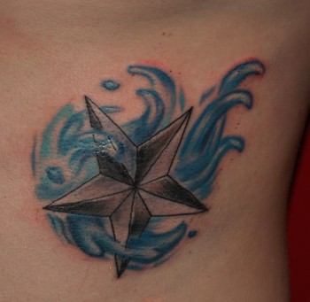 John Garancheski III - nautical Star water Tattoo