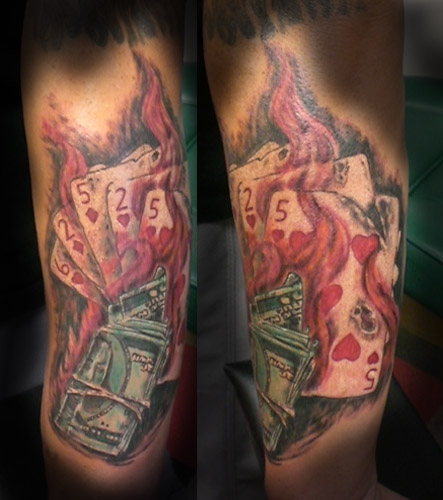 Tattoos Sports. money to burn. Now viewing image 2 of 2 previous next