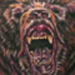 Tattoos - brown bear portrait - 26608