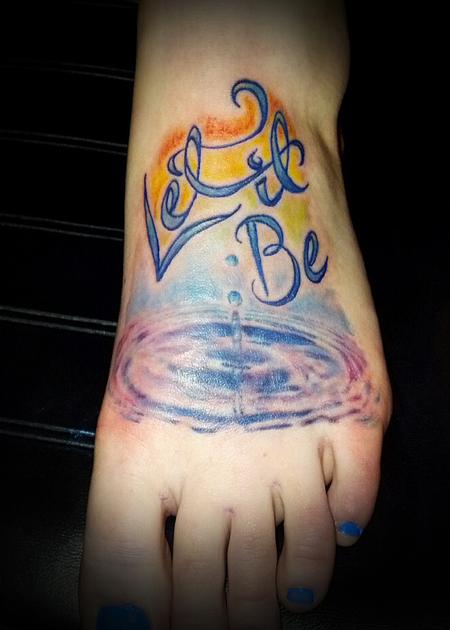 tattoos/ - Droplet foot - 98760