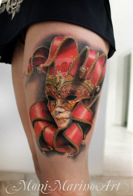 tattoos/ - Venetian Mask Tattoo - 113710