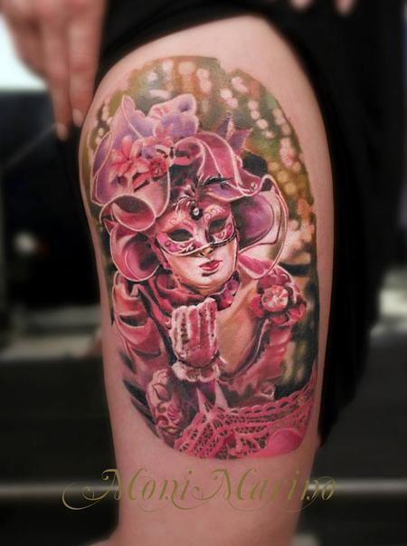 tattoos/ - Venetian Mask Tattoo - 113707