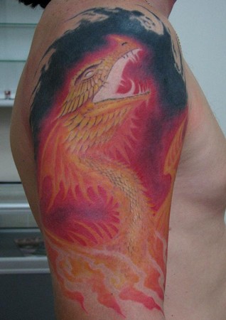 pheonix tattoo. Rikhter - Pheonix Tattoo