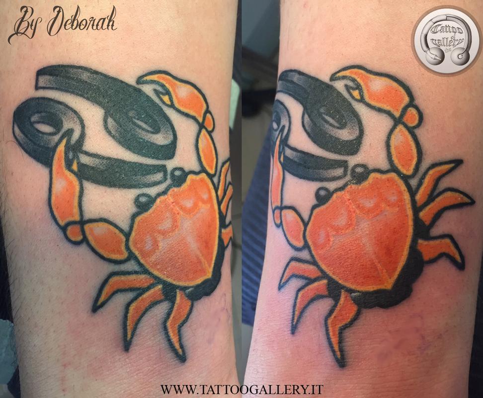 The Gallery Of Tattoo : Tattoos : Traditional Old School : crab