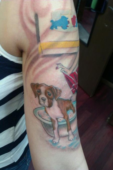 tattoos/ - Wet Dog Tattoo - 67336