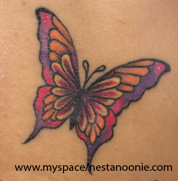 Pin Hell Butterfly Tattoos Photo 13853944 Fanpop Fanclubs on Pinterest