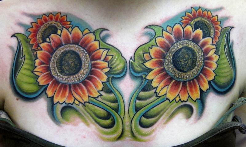Keyword Galleries Color Tattoos Flower Tattoos Realistic Tattoos 