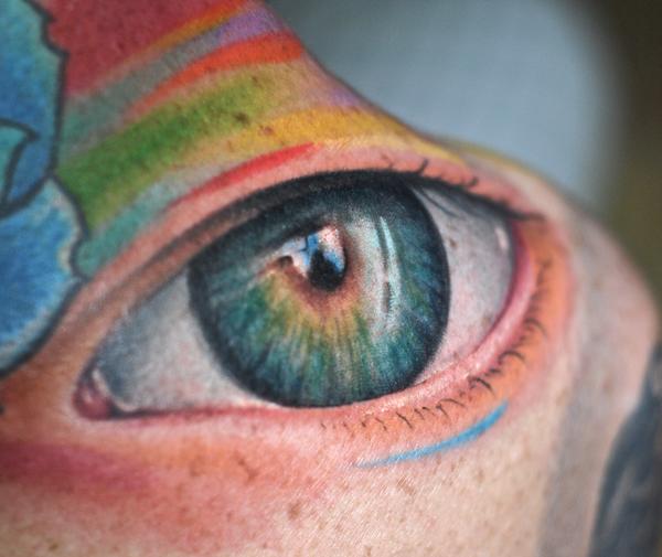 eye tattooing. Bez - Eye tattoo