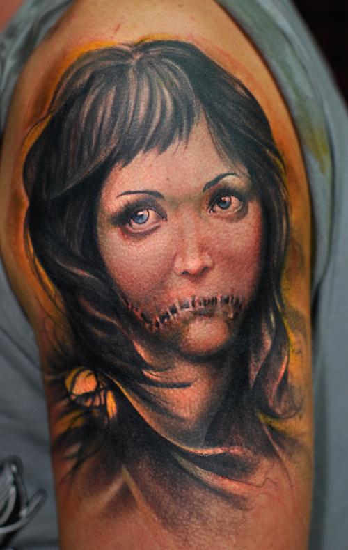 horror tattoo artist