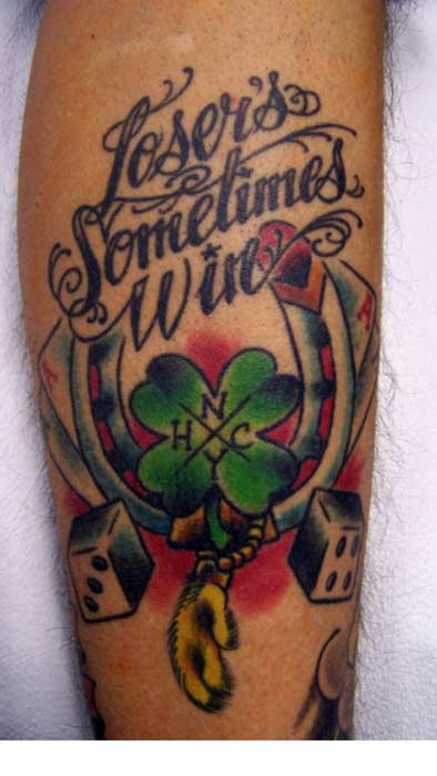 lucky tattoo. American Tattoos