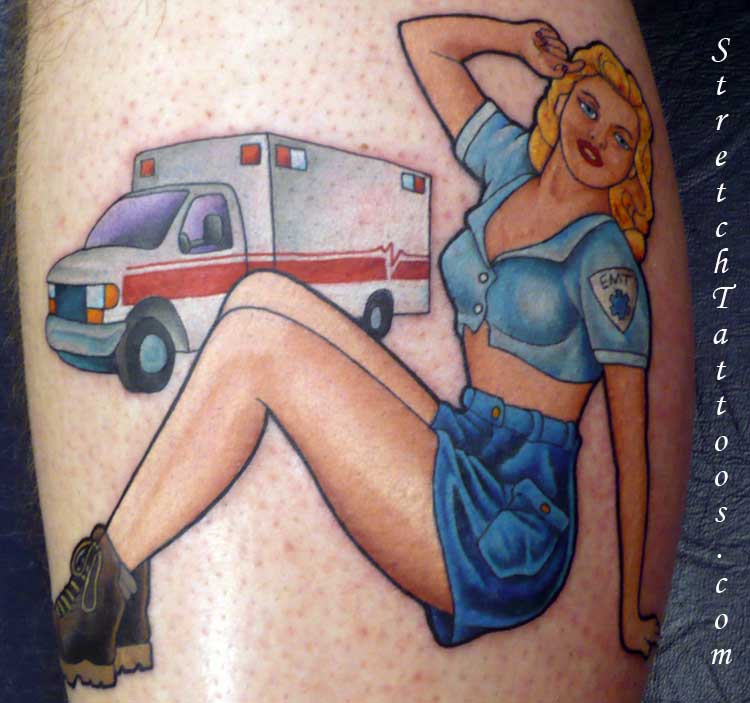 Browse through over 100 pin up girl tattoos and designs. pin up girl tattoo