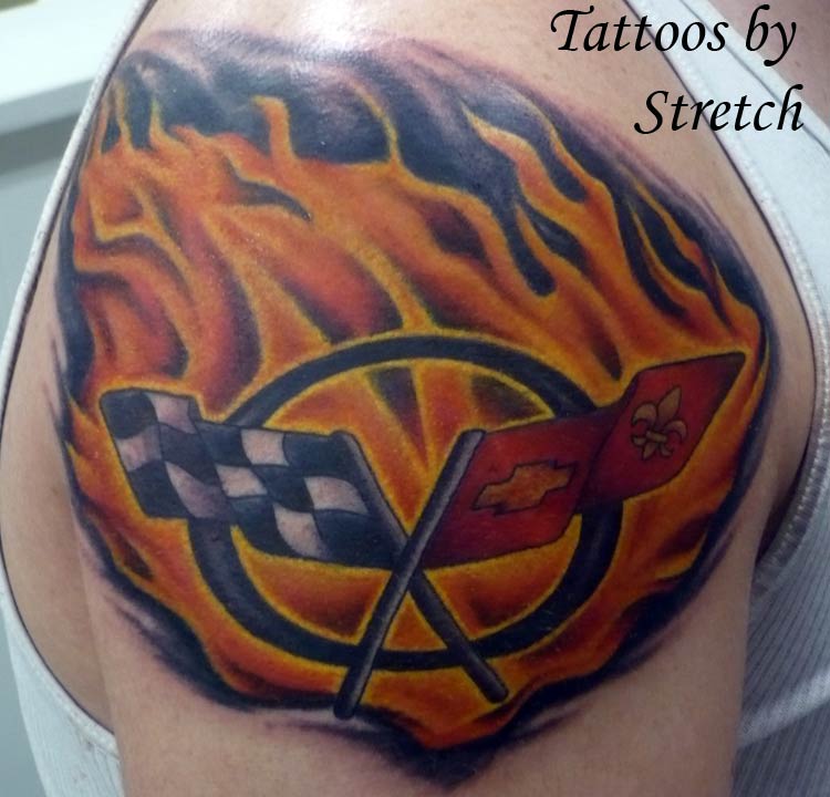 Dark Star Tattoos and Richiepan. Richie is a hard workin' tattooartist from