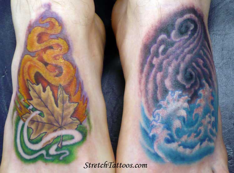 Pictures Of Fire Tattoos