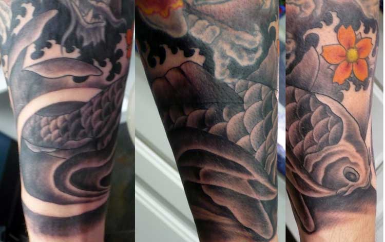 Japanese Koi Fish Tattoos