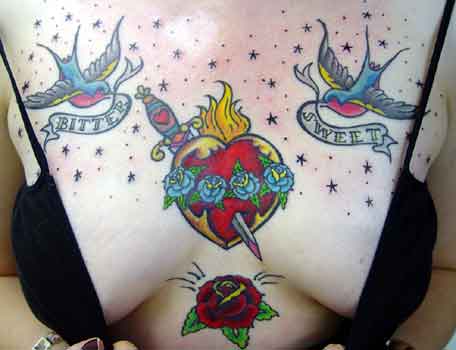 sacred heart tattoo. Alex Sherker - Sacred Heart