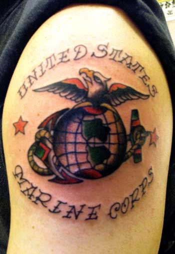Yep the old standby the buzzard and basketball tattoo