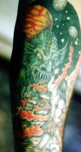 Bad Tattoos Tattoo Galleries: Dragon design