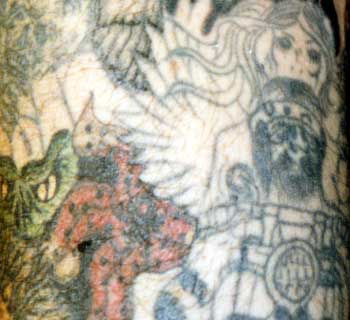 Really bad tattoo Tattoo Galleries: Biker design