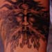 Bad Tattoos Tattoo Galleries: Green Man Face design