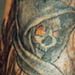 Bad Tattoos Tattoo Galleries: Skull with Hood design