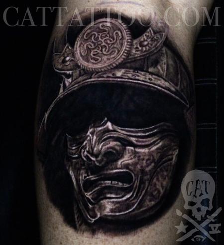 Body Part Leg - Samurai Mask