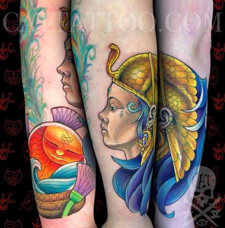 Body Part Arm Sleeve - Egyptian sleeve