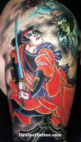 Looking for unique Mike Rubendall Tattoos Japanese Warrior