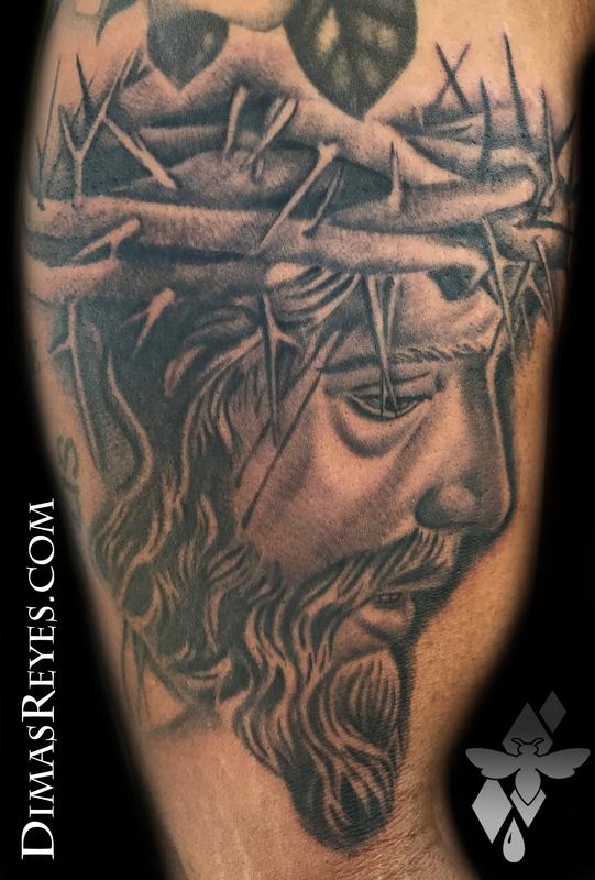 black jesus tattoos