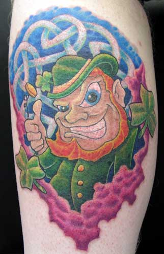 Tattoo Galleries: Irishman Tattoo Design