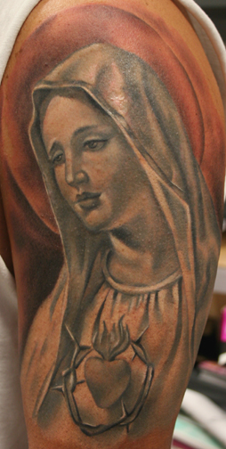 Tim Harris - Virgin Mary Leave Comment. Tattoos. Tattoos New. Virgin Mary