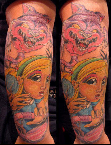 Looking for unique Color tattoos Tattoos? Alice