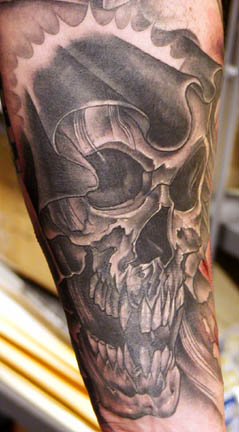 Joe Capobianco - Hooded skull