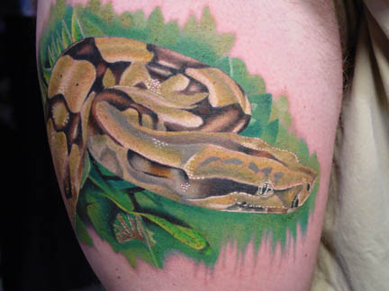 Scary Animal Pictures on View Full Size   More Animal Tattoos Gallery 3d Snake Tattoos   Source