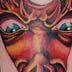 Tattoos - flame face - 3148