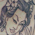 Tattoos - Geisha w/ Incense burner - 5171