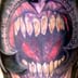 Tattoos - mouth of soron in progress - 6951