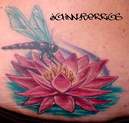Looking for unique Flower Lotus tattoos Tattoos Dragonfly on lotus