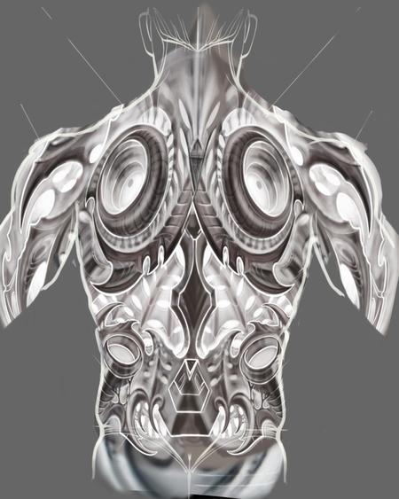 Art Galleries - Biomech back art - 141067