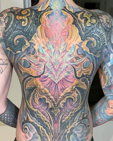 Bodyset - Hyperspace - Biomech Back Piece