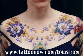 Looking for unique Tom Strom Tattoos?  Australian lilies