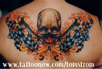 Looking for unique Tom Strom Tattoos?  race til dead