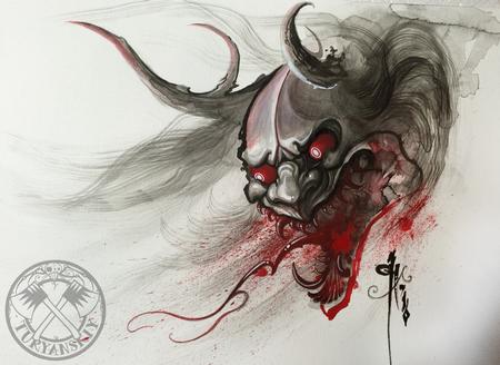 Art Galleries - Bloody Hannya Mask - 114609